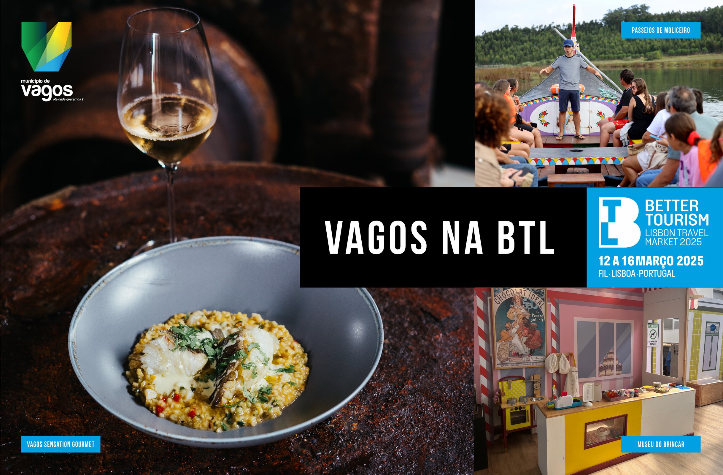 VAGOS MARCA PRESENÇA NA BOLSA DE TURISMO DE LISBOA
