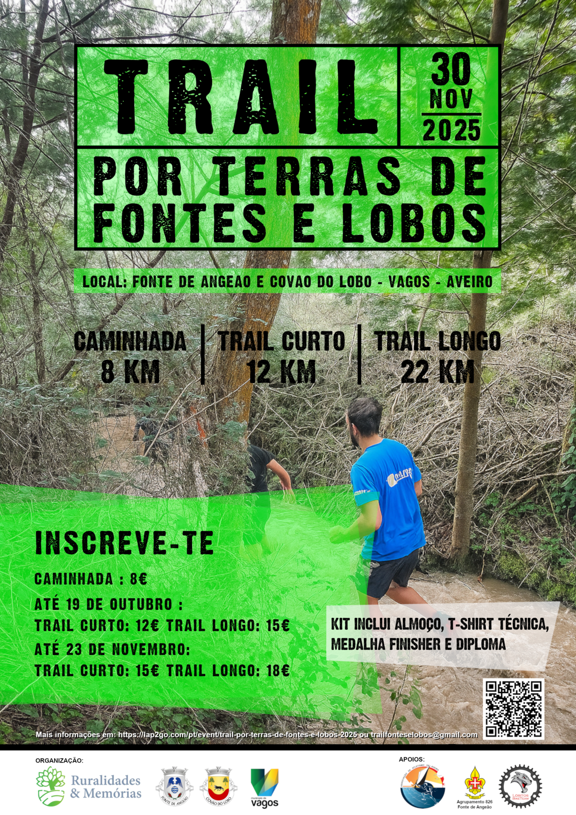 Trail/Caminhada "Por Terras de Fontes e Lobos"